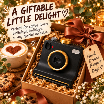 Noble Aura™ One-Tap Coffee Art Camera